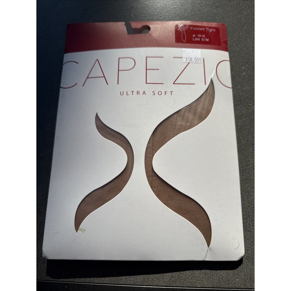 Capezio Ultra Soft Footed Tights LSN S/M Style 1915 Light Suntan Dancewear
